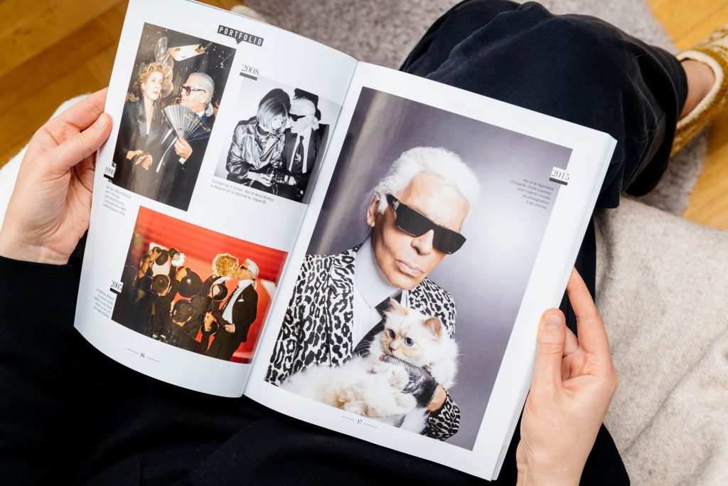 Karl Lagerfeld et Choupette Le chat aime-t-il le luxe ?