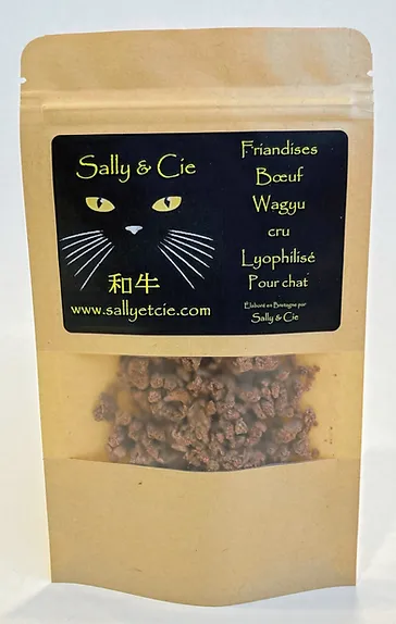 sally and cie chat gros boeuf wagyu